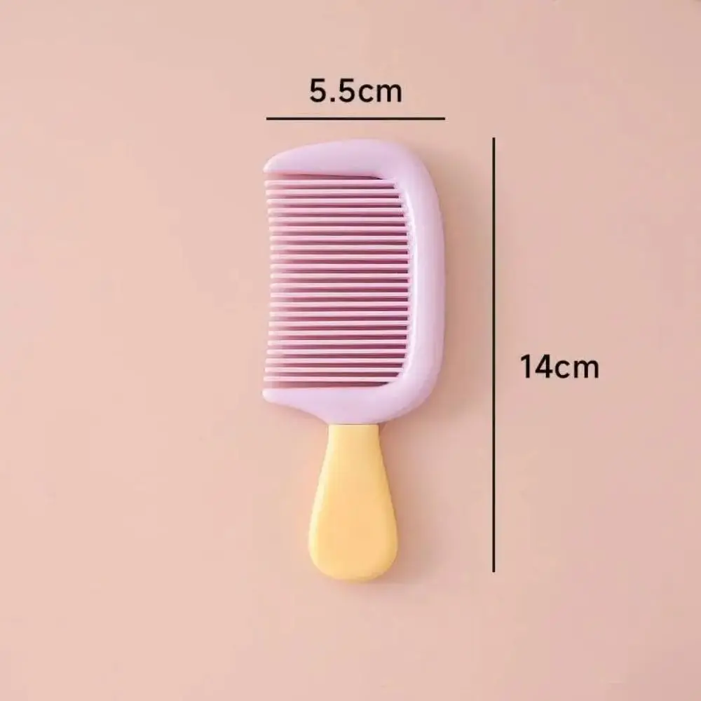 Novo mini pequeno pente de desenho animado portátil antiestático pente de cabeleireiro para meninas menina criança acessórios de cabelo pentes de bolso