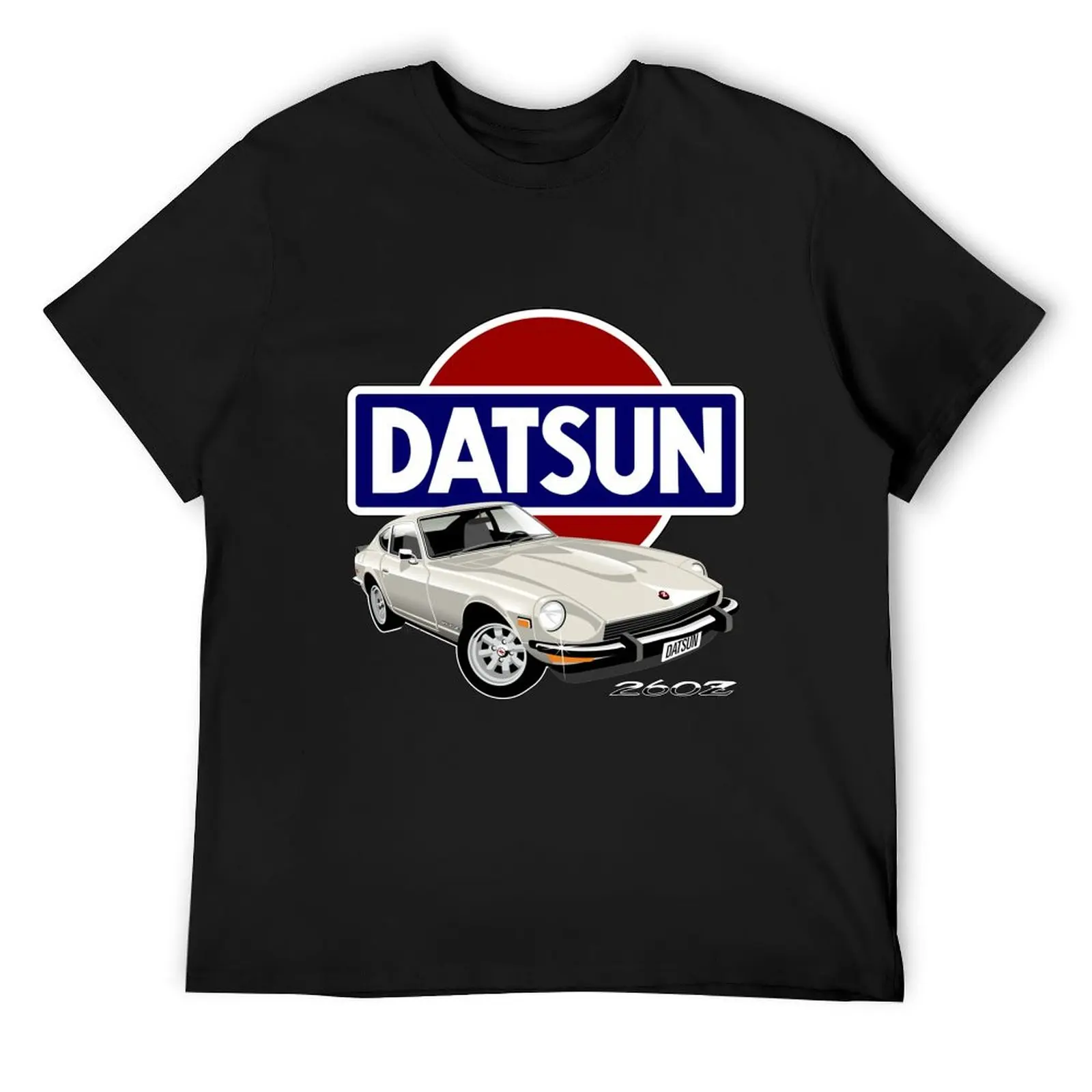 

Datsun 260Z white T-Shirt blue archive graphic tee shirt custom t-shirts vintage t shirts mens graphic t-shirts hip hop