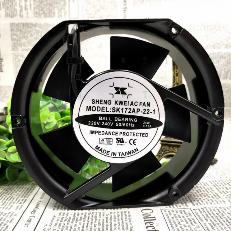 

Вентилятор для шкафа управления Shenkui SK172AP-22-1, 220В, 170мм, 1 шт.