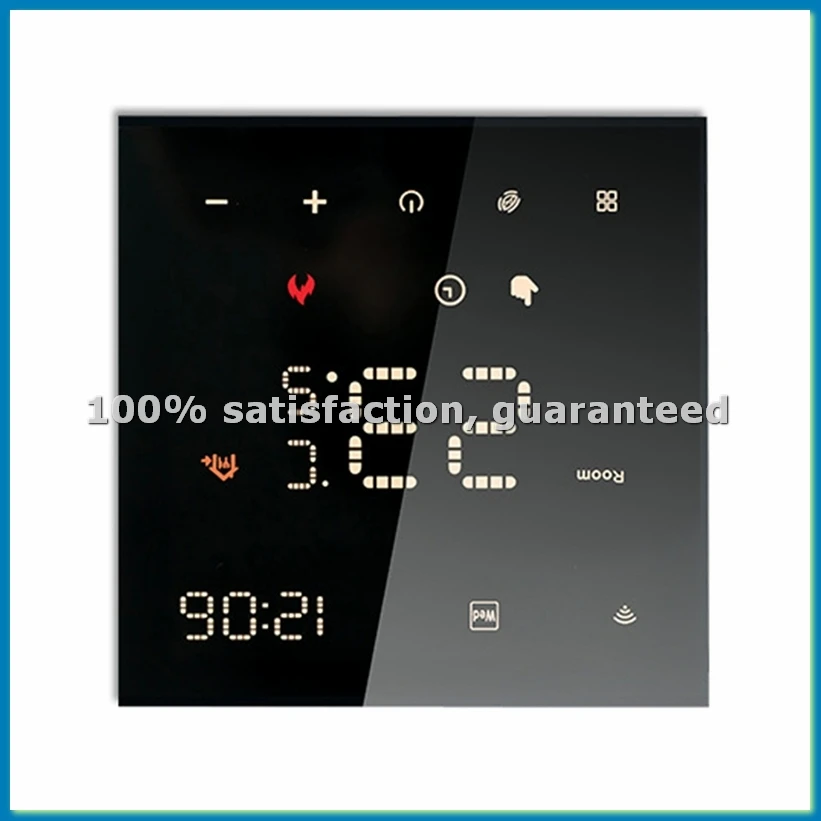 

Умный Wi-Fi термостат Tuya для водонагревателя и электрического отопления, программируемый регулятор температуры, работает с Home-A63M