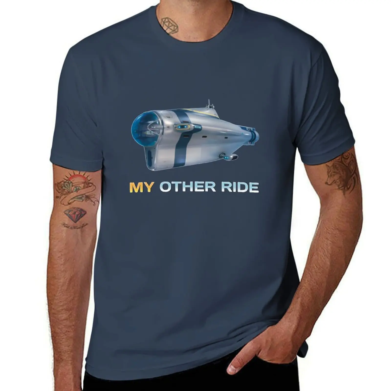 

My Other Ride T-Shirt t shirts for man pack white anime t shirts oversize T-Shirt