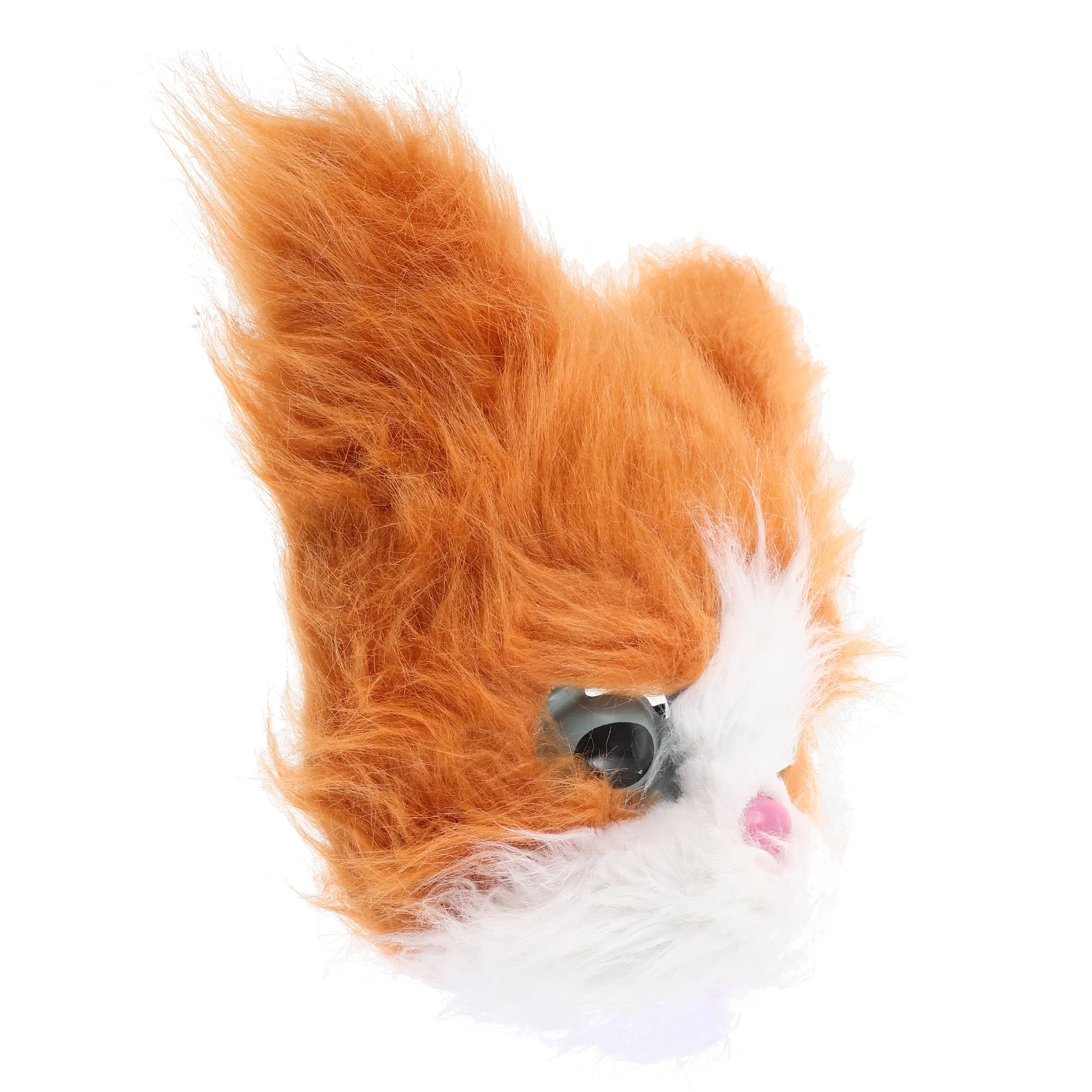 

Realistic Cat Costume Mask Soft Skin Friendly Material for Halloween Masquerade Party Cosplay Face Covering Car Mask