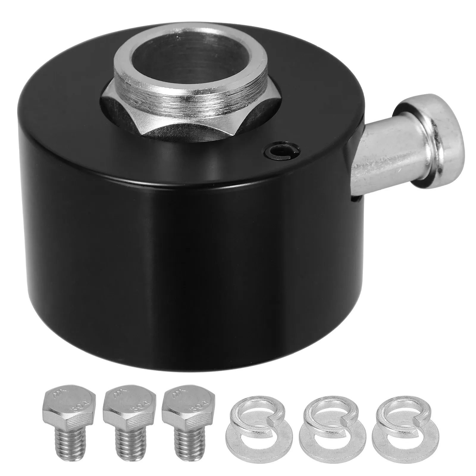 

Быстросъемный адаптер для рулевого колеса из высокопрочного алюминиевого сплава с резьбой 3/4 дюйма, стабильная система отсоединения, для модификации автомобиля