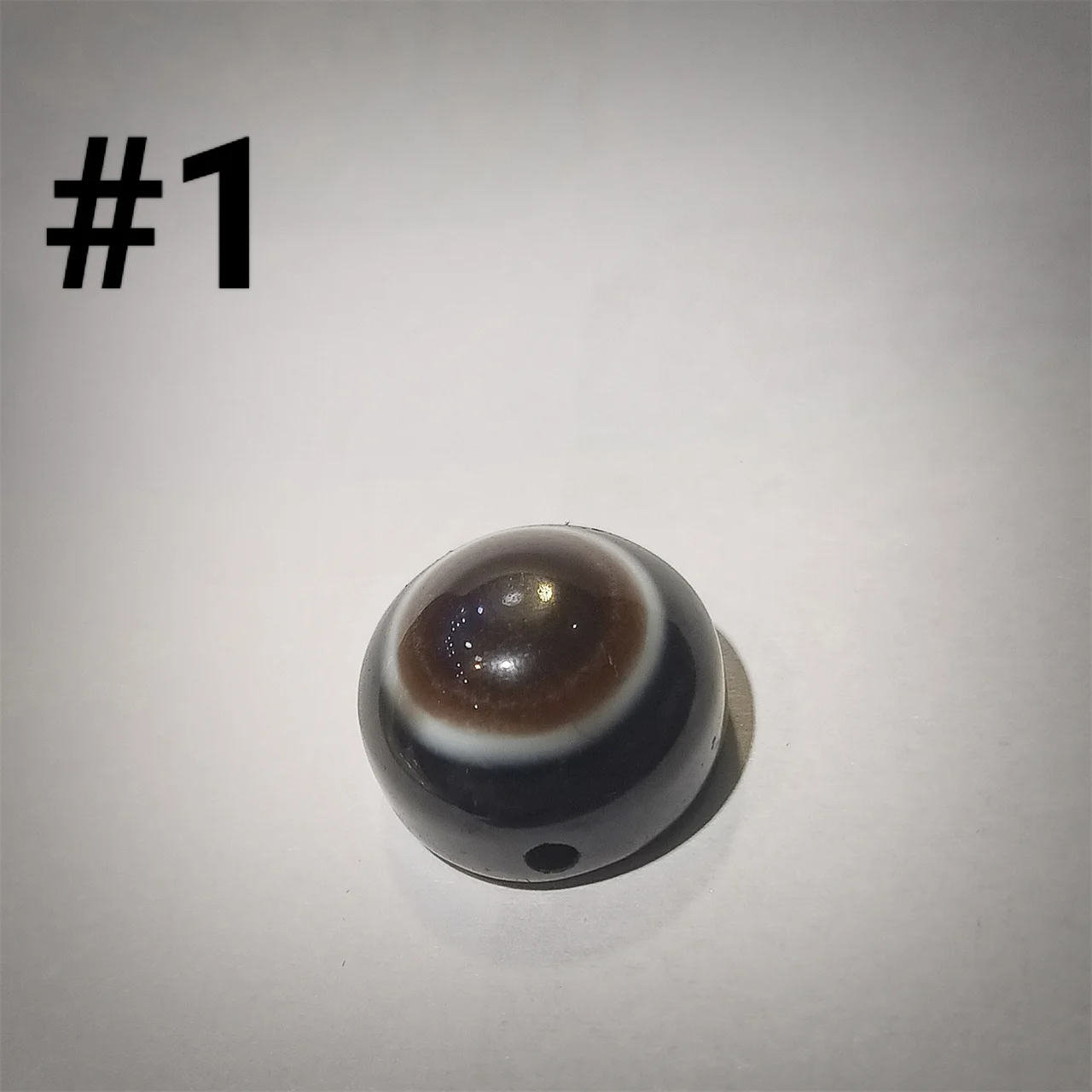 1pcs/lot Bijoux charms abalorios jewelry making fine tibetan agate natural sheep plate eye dzi plate bead with hole unisex