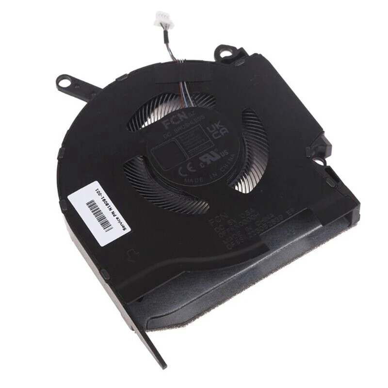 DC5V CPU & GPU Cooling Fan For HP Omen 16-K 16-N 16-K0013DX 16-K0023DX Laptop CPU GPU Cooling Fan