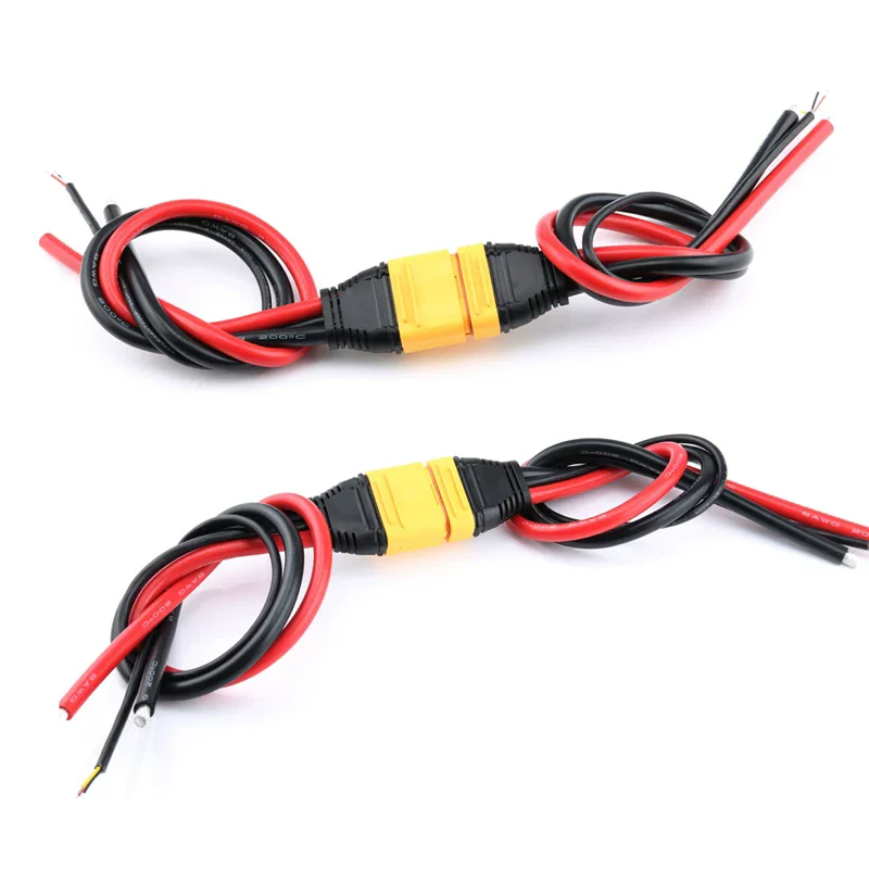 70A AS150U Anti-spark Power Connector 8 Gauge Silicone Cable Drone Battery Plug for Industrial UAV Equipment