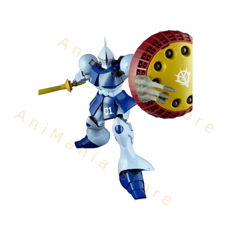 Oryginalny model BANDAI MG 1/100 86 YMS-15 GYAN, figurka anime do składania, ozdoby kolekcjonerskie, zabawka, prezent dla dzieci - w stanie szokowym (pozycja uszkodzona).