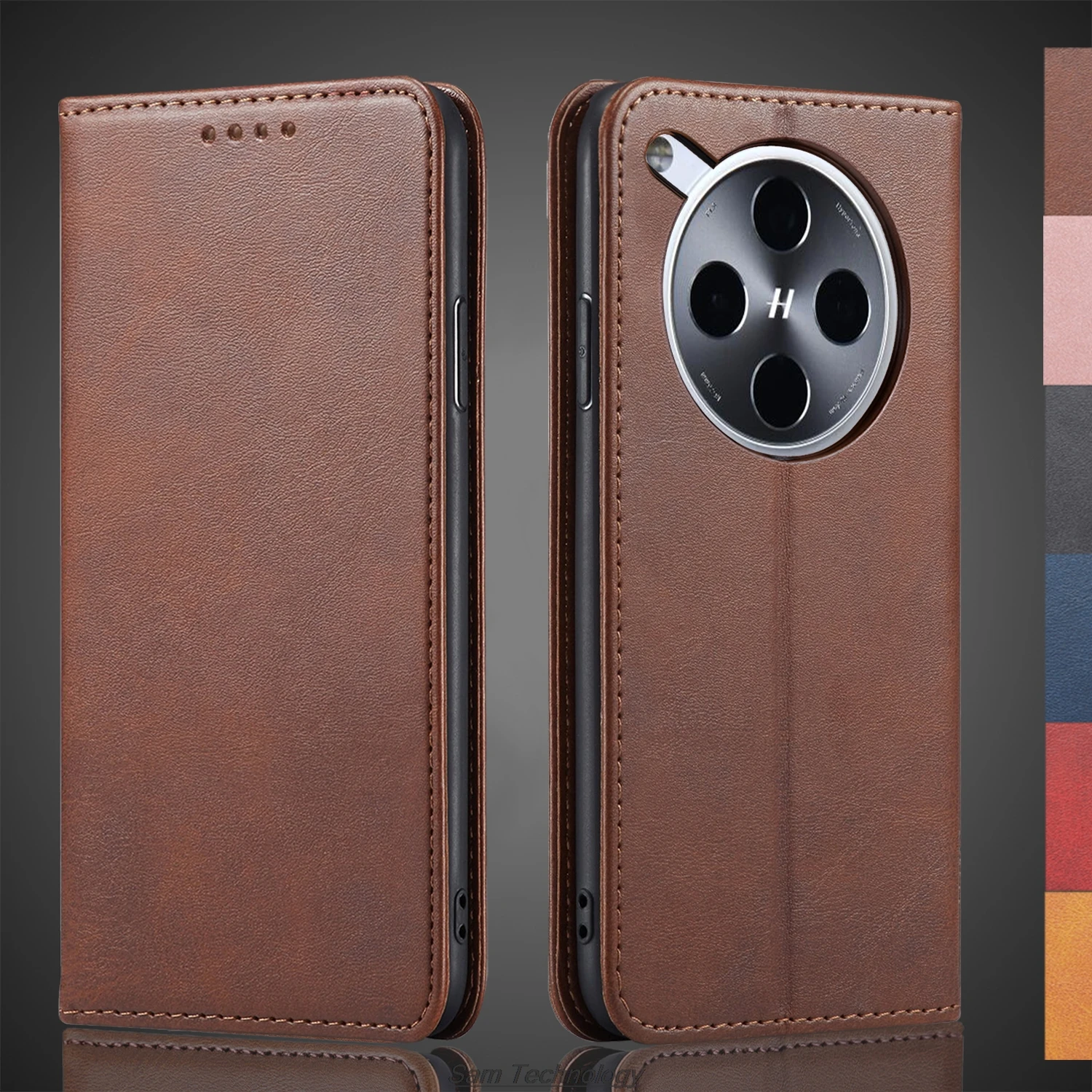 Magnetic attraction Leather Case for OPPO Find X8 6.59\