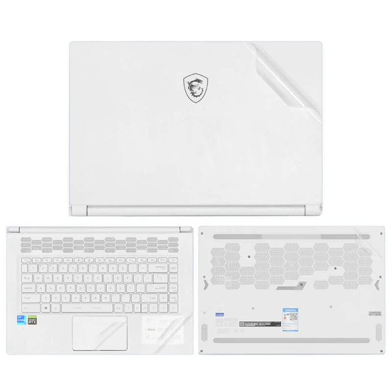 غطاء جلدي للكمبيوتر المحمول 2025 MSI Katana 15 HX B14W/Katana 17 HX B14W غطاء جلد من الفينيل المقطوع مسبقًا بدون بقايا #6