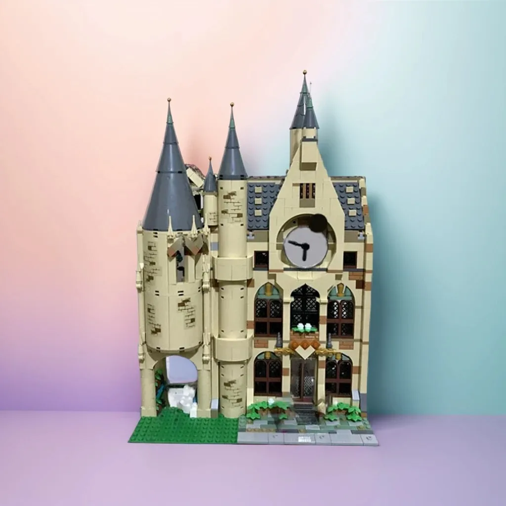 

1240Pcs Astronomy Clock Tower Mod MOC Medieval Astronomical Clock Education Building diy Blocks Birthday Toys Gift