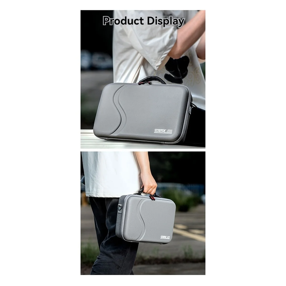 Carrying Case for X4 Sport Camera Accessories Storage Case PU Travel Portable Shoulder Bag Handbag