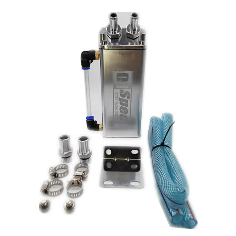 

Cars Modification Universal Oil Breathable Pot Square Exhaust Gas Filter Pot Aluminum Alloy Recycling Secondary Air Inlet Pots