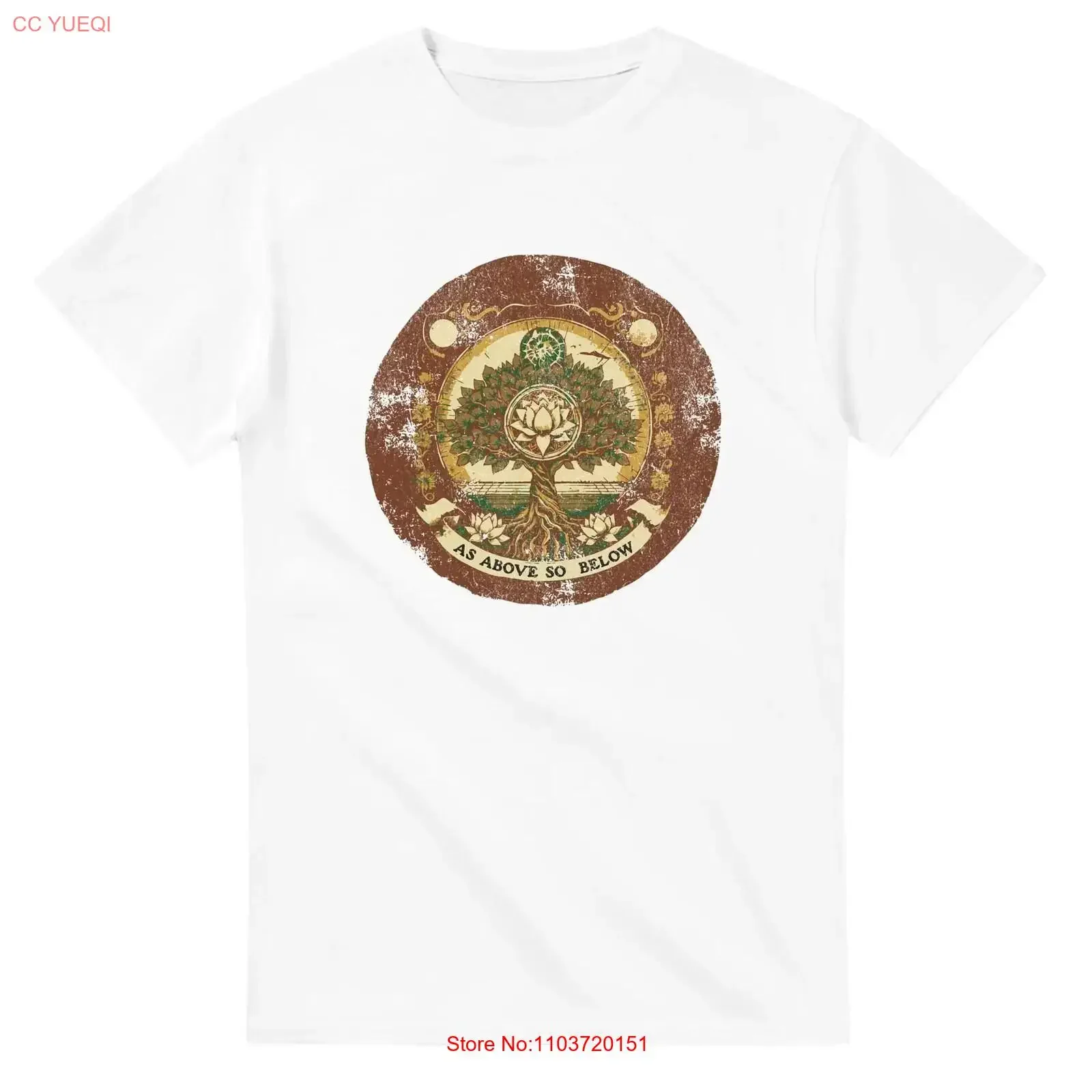 2276 Футболка «Я выше так ниже», винтажная стираная дизайнерская одежда, эластичная дышащая уличная одежда, модная унисекс, универсальная