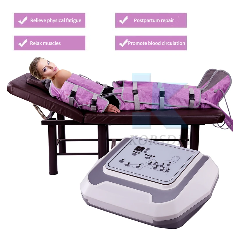 

Presoterapia Suit Air Pressure Body Slimming Beauty Salon Equipment Ems Muscle Stimulator Lymphatic Drainage Pressotherapie