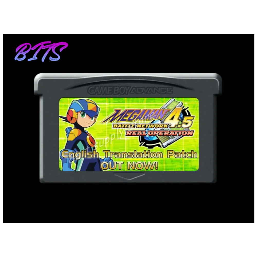 بطاقة ألعاب 32 بت: Rockman EXE 4.5 - عملية حقيقية (جميع المناطق! ترجمة اللغة الإنجليزية! ) #1