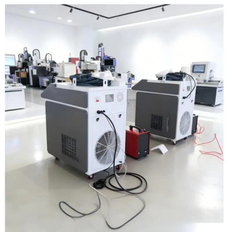 Manual Laser Welding Machine 2kw 3kw MAX Multi Functional Rust Paint Cleaning Welding Machine Laser Household 220v