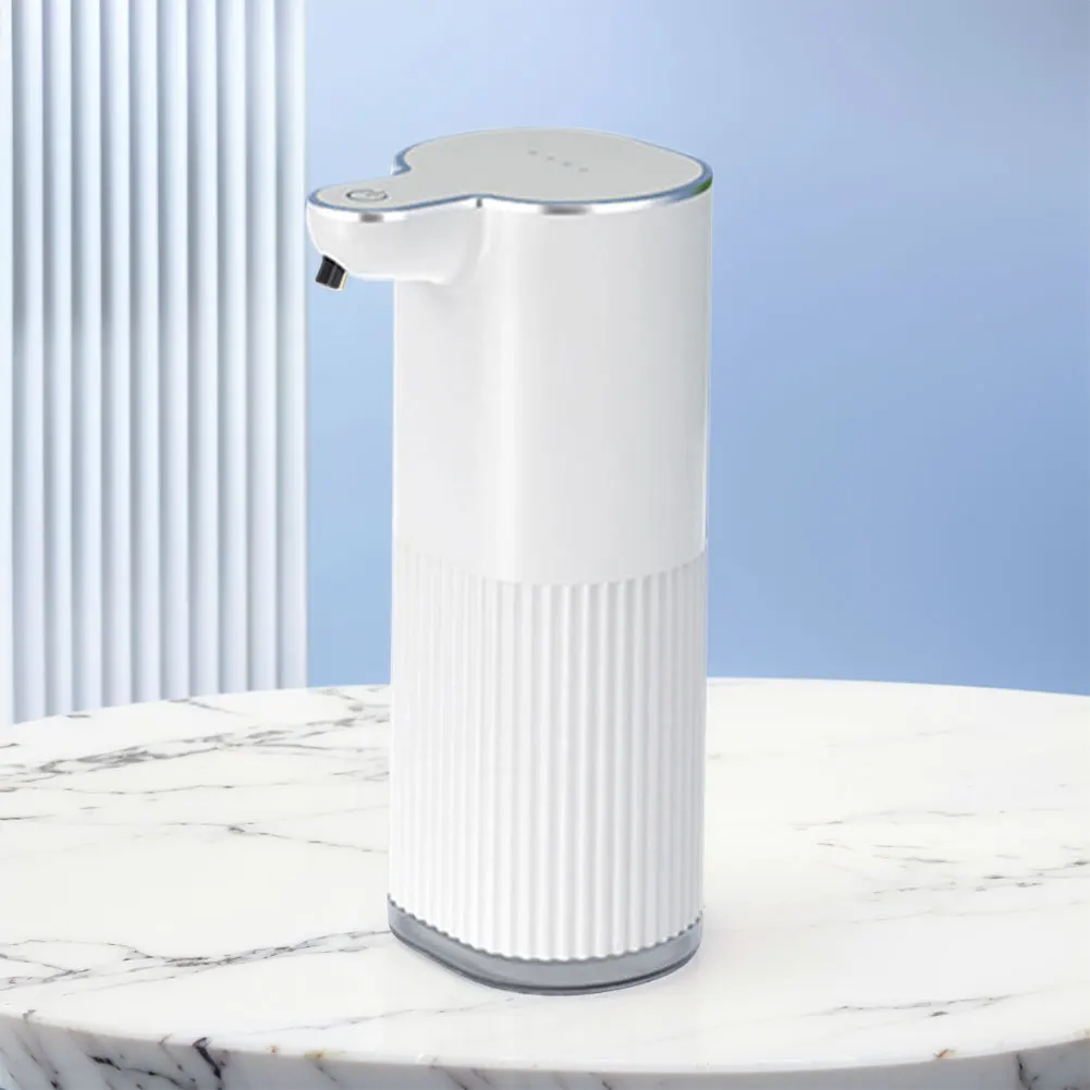 

Automatic Soap Dispenser 4 Levels Adjustable Liquid Soap Pump Dispenser Hands Free Hand Sanitizer Dispenser for Kitchen Bathroom