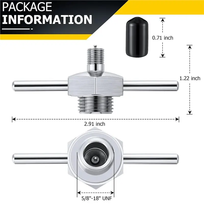 

【ПОСЛЕДНИЙ ШАНС】Крышка для заправки, узел заправочной крышки, для распылителя Vaper 19487, рукоятка T-Bar с прокладкой, сердцевина клапана