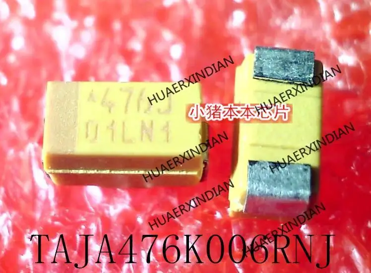 New Original TAJA476K006RNJ  Printing476J SMD In Stock