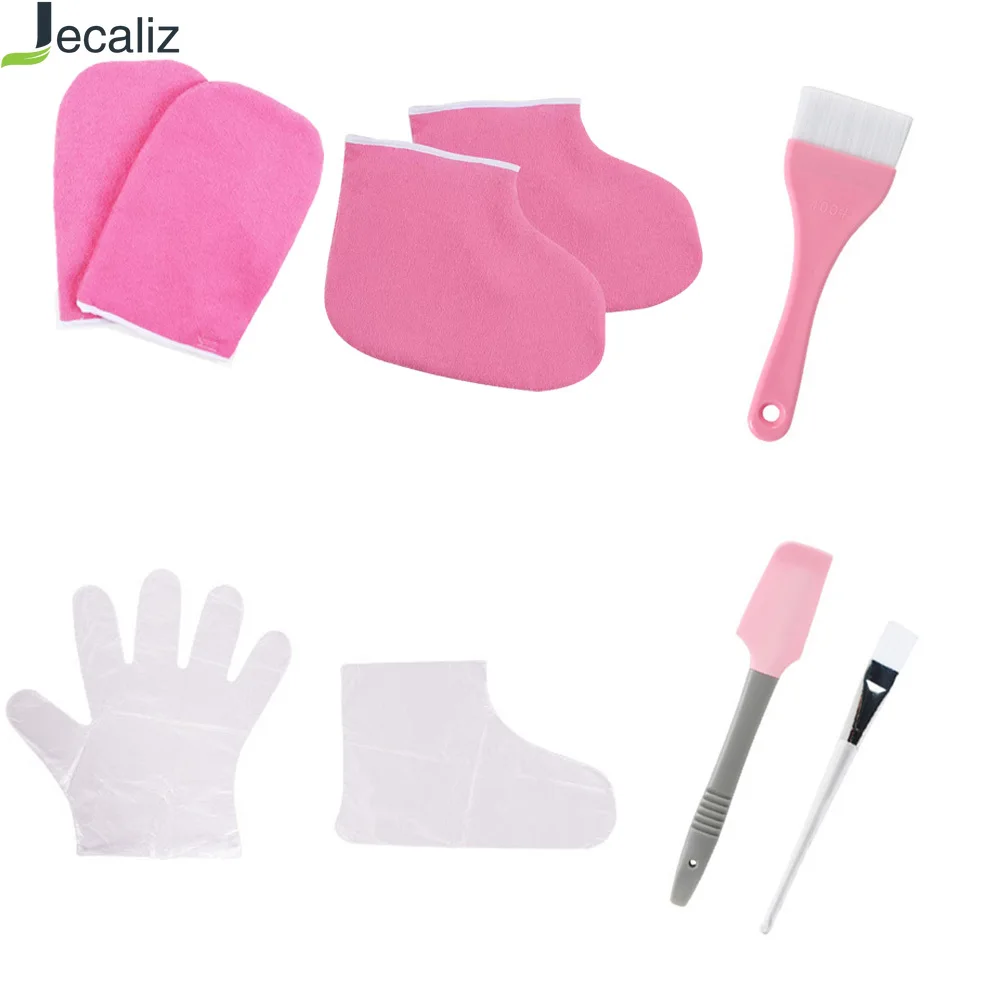 Paraffin Wax Hand and Foot Care Accessories Set Exfoliating SPA Moisturizing Hand Paraffin Wax Gloves Booties Thick Treatment