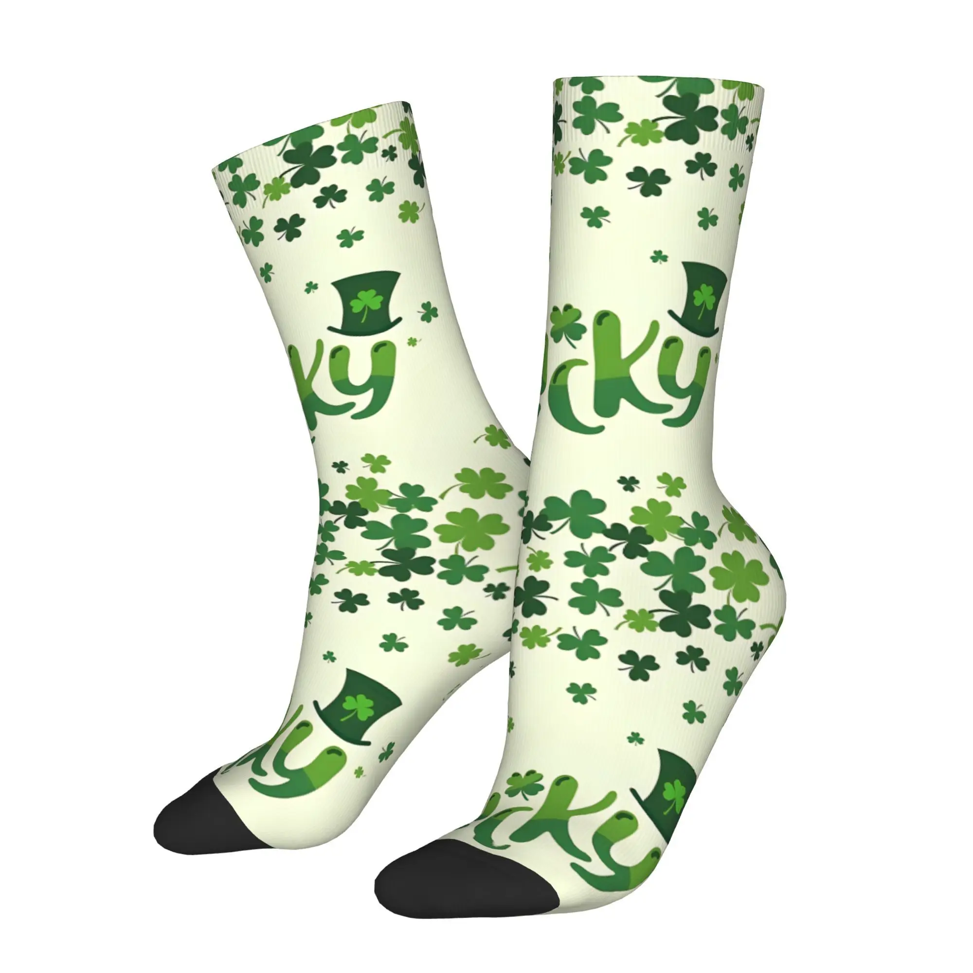 

Funny Sock for Men Lucky Board Print Hip Hop Harajuku Happy Quality Pattern Printed Crew Sock Seamless Gift