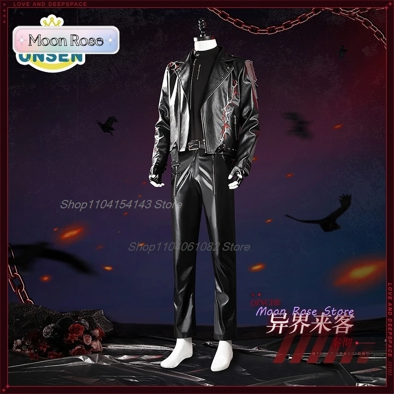 Anime Love and Deepspace Cosplay Outfits Woman Sylus Women Costumes Costumes: New Items Crow Whole Halloween Costume Men