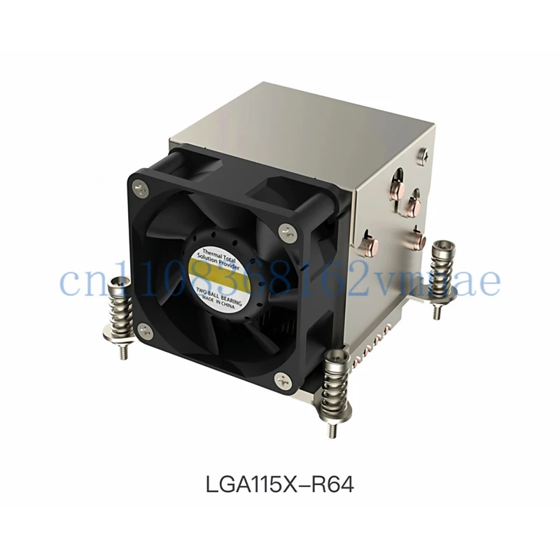 Server CPU Cooler 4 Heatpipes Workstation Radiator Computer Cooling Fan For Intel LGA2011 1700 115X AMD AM4