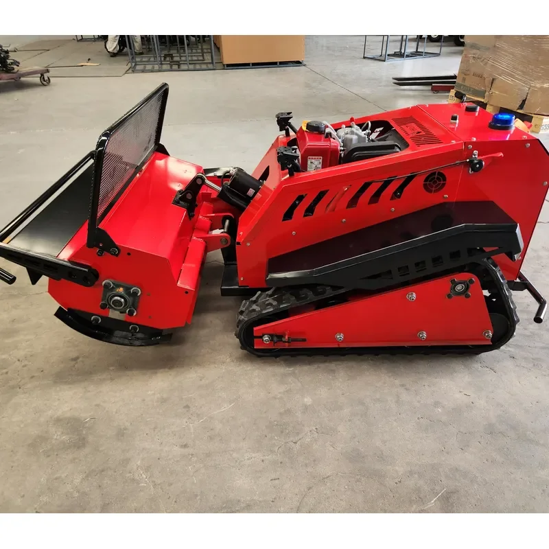 Professional Intelligent Remote Mower Automatic Wasteland Bush Cutting Machine for Home Use Manufacturing Plant