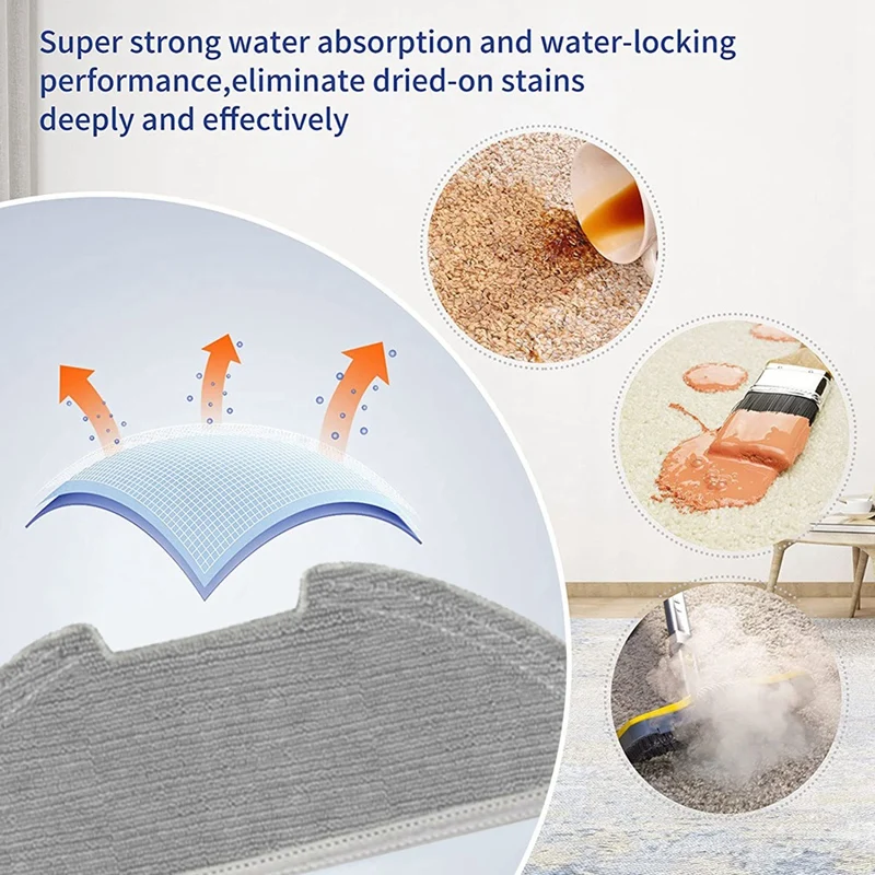 

AT17 For Xiaomi Mi Robot Vacuum Mop 2 Pro/2 Lite MJST1S Vacuum Cleaner Electrically Controlled Water Tanks Mopping Cloth