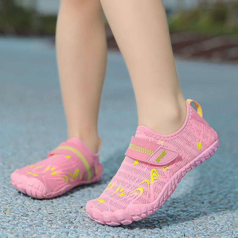 

New Kids Slip On Barefoot Toddler Boys/Girls Wide Toe Box Sneakers Zero Drop Minimalist Outdoor Activities Walking Running Shoes