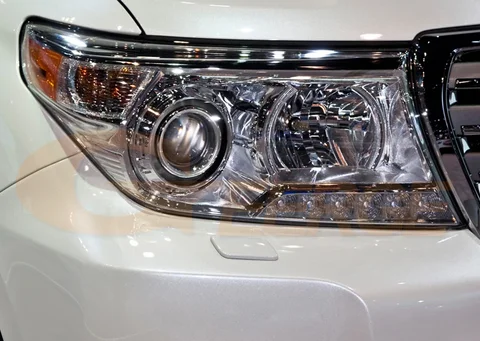 Для Toyota Land Cruiser 200 J200 2012-2015: Комплект сверхъярких светодиодных кольцевых фар (ангельские глазки) SMD LED