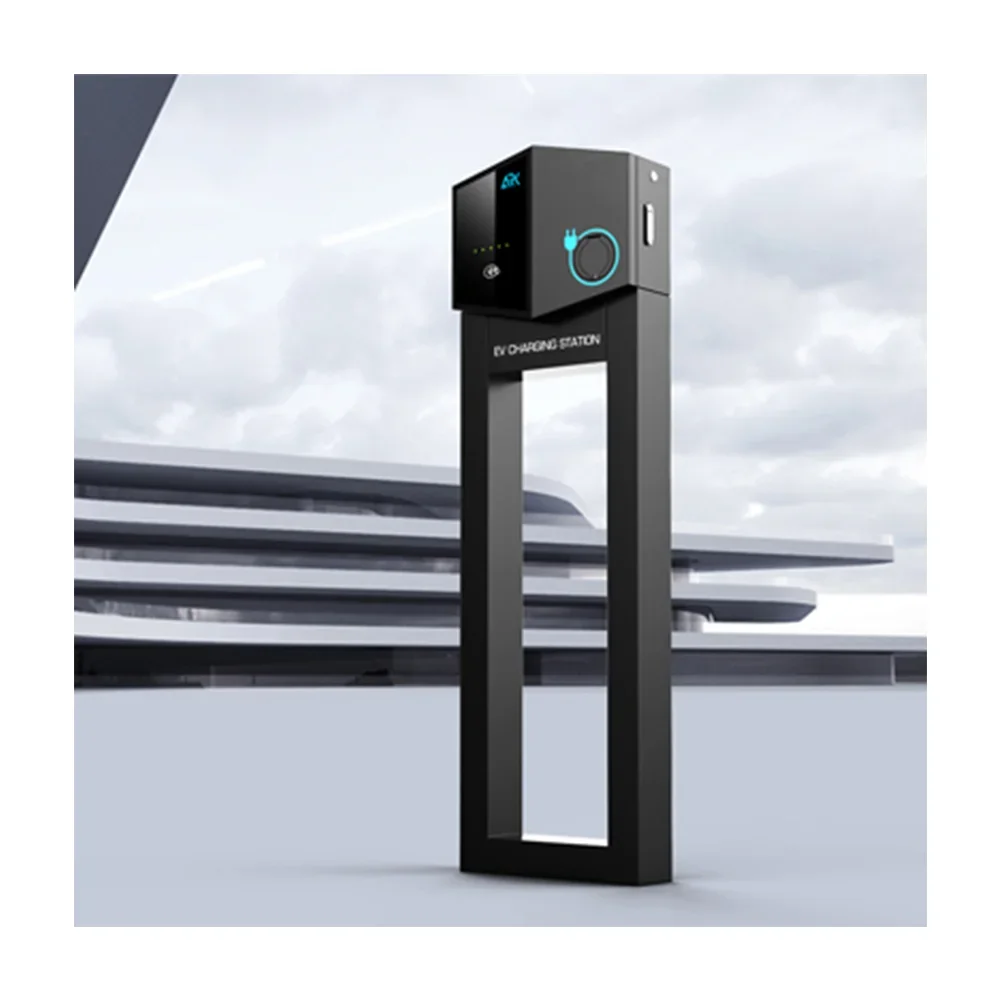 22kw AC EV Charger Type 2 Fast Charging Wall Box floor-mounted optional ocpp EV Charging Stations with ce 4g wifi