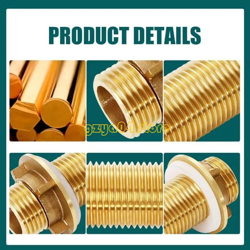 K3KD Flexible Brass Fitting Tool for Water Systems User Friendly Design Garden Hoses