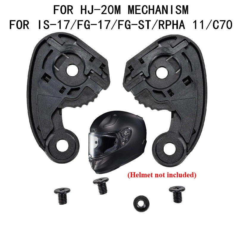 

Адаптер для поддержки шлемов, стабильный базовый монтажный аксессуар, подходит для HJC HJ20M IS-17FG-17 FG-ST RPHA 11 C70, детали мотоцикла