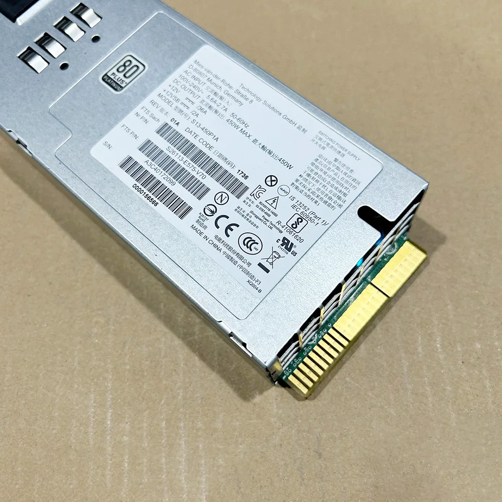 Untuk S13-450P1A S26113-E575-V70 catu daya Server 450W