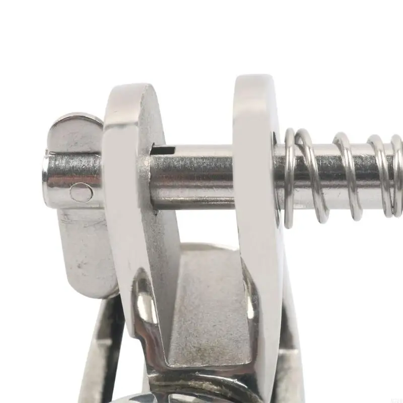 M76E Bootsschirm-Hardware-Deckscharnier, 316-Edelstahl-Federstifthalterung für Bimini-Top-Reparaturprojekte zur Verwendung an – Detail 8