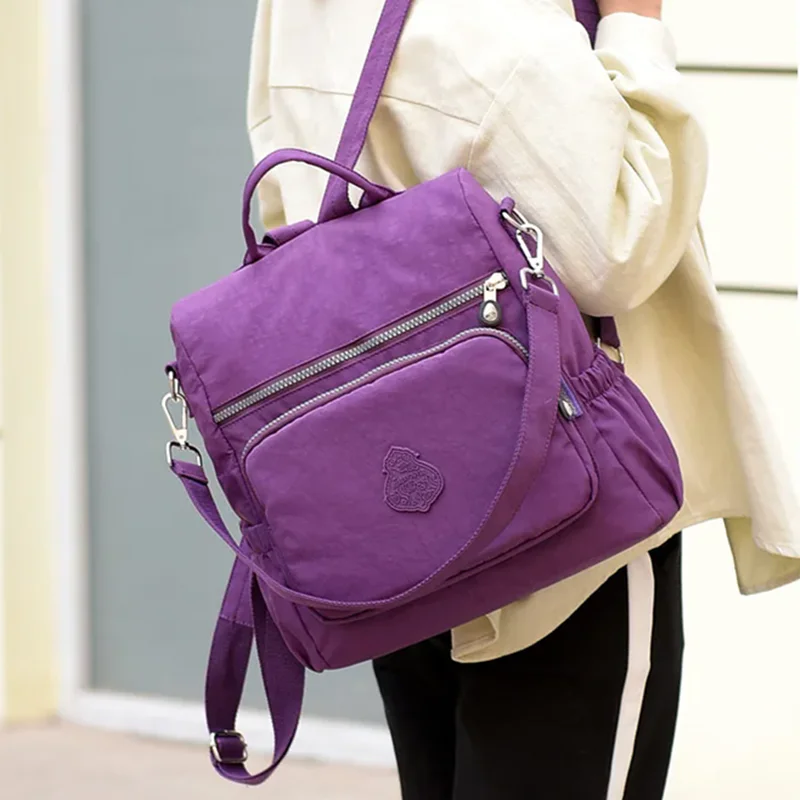 Famous brand new woman travel anti-theft backpack backpack new fashion mini bag casual handbag School Bags For Teenage Girls