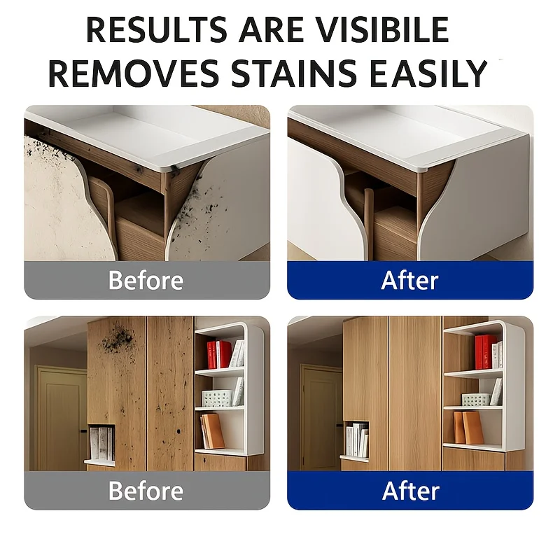KJM Wood Black Spot Remover For Wood Floor Furniture Cabinet Wardrobe Wall Panel Restorer Cleaner Repair Care Solution - view 3