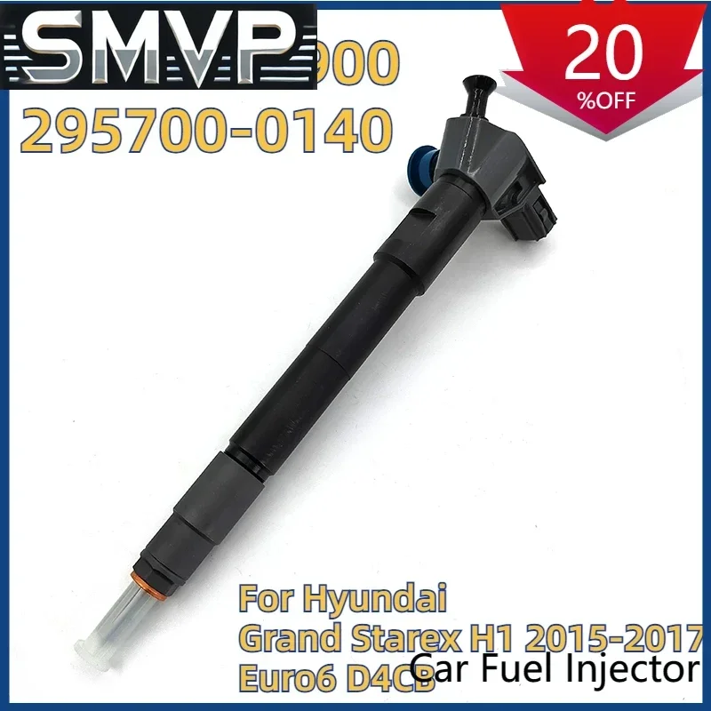 

Suitable 33800 4A900 295700-0140 New Diesel Fuel Injector Assy For Hyundai Grand Starex H1 2015-2017 D4CB Euro 6