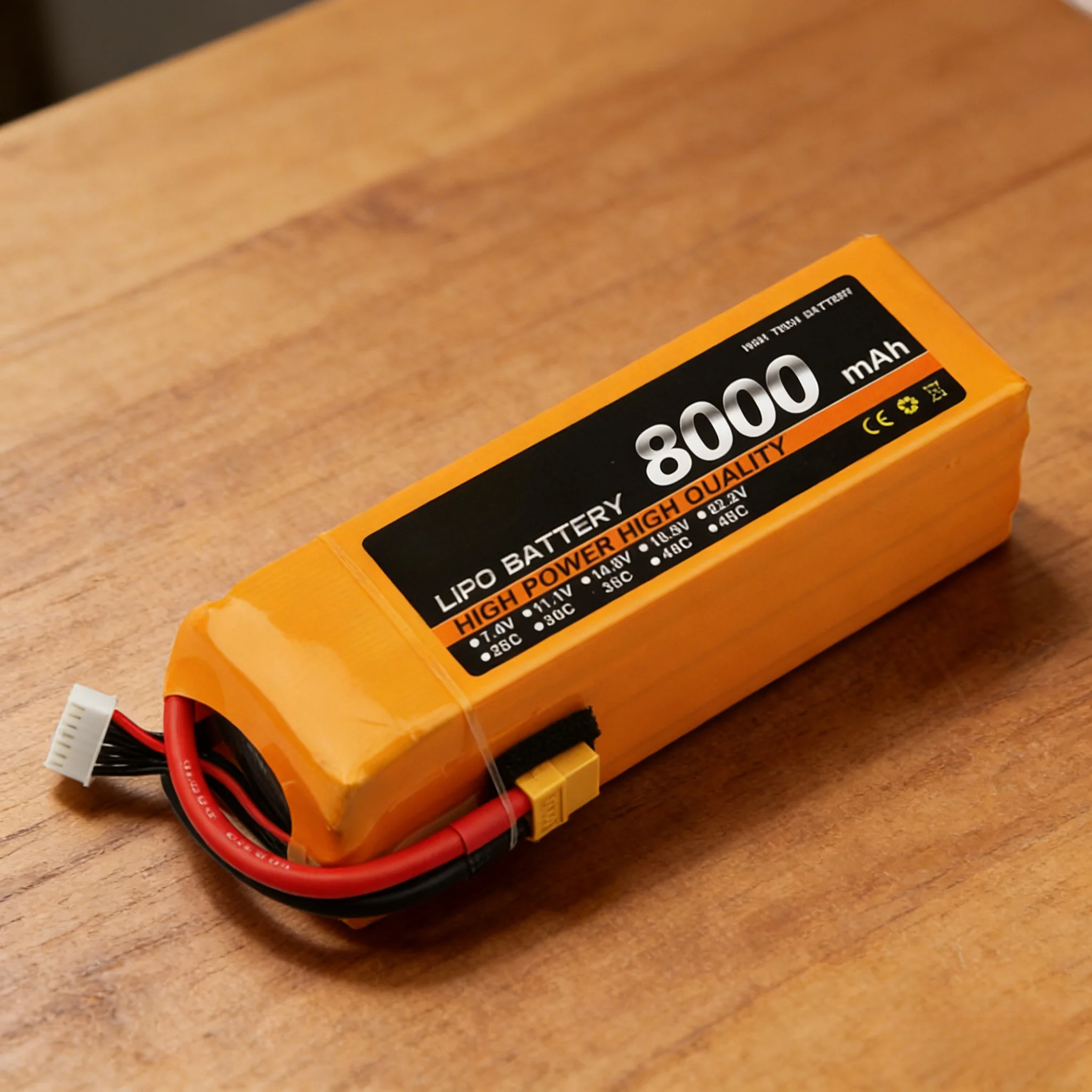 6000 mAh/6500 mAh/8000 mAh 6S – Drone Battery Lipo Bewertung und Preis