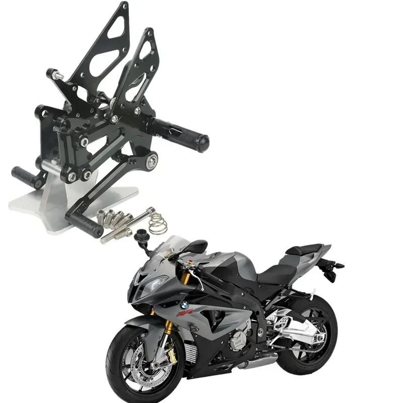 

For BMW S1000RR S 1000 RR 2010-2014 2013 2012 Motorcycle Parts CNC Rear Foot Pegs Rest Set