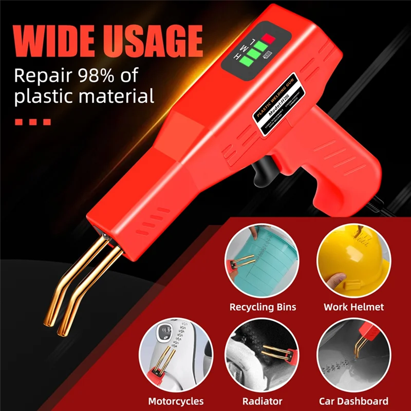 A26F-Car Bumper Repair Machine Plastic Bumper Repair Welding Welding Nails And Welding Rods Plastic Welding Machine EU Plug