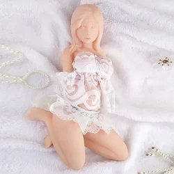 WNN Masturbation Cup Vagina Mini-doll Full-body Pocket Pussy Adult Sex Doll Silica Gel Anime Figure Masturbation for Men