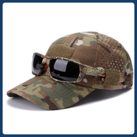 Men's Camouflage Baseball Cap - Breathable & Sunscreen for Outdoor Sports Hunting Hiking Camping Beach Fishing