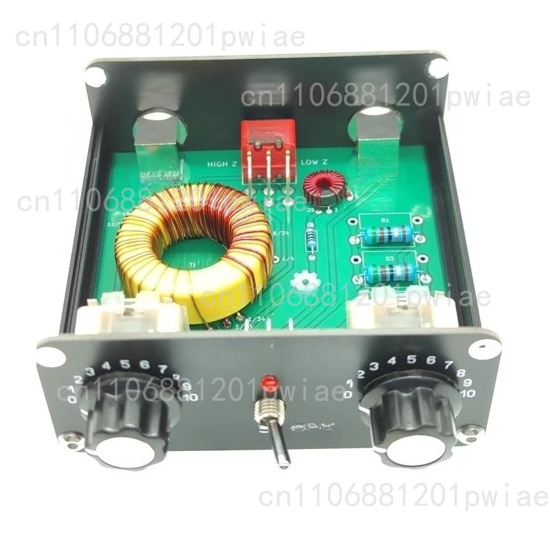 

QRP Z-match 5W Manual Antenna Tuner 3-28 MHz Matching Impedance Range: 25 to 2500 ohms