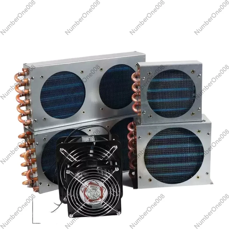 2*6*320 Double Air Outlet Condenser Freezer Refrigerator Radiator Water-Cooled Air-Cooled General Cooling