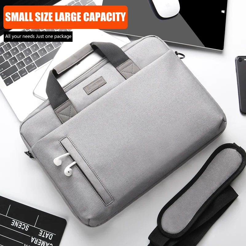 Laptop Bag Case 12/13/14inch Waterproof Notebook Bag for  Computer Shoulder Handbag Briefcase Bag