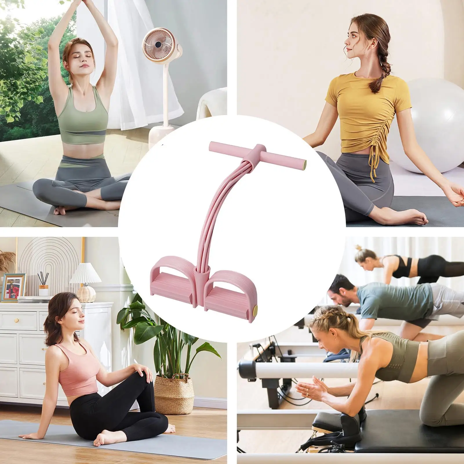 Pedal Puller 6-Tubes Elastic W - Yoga Fitness Hotel のレビューと価格