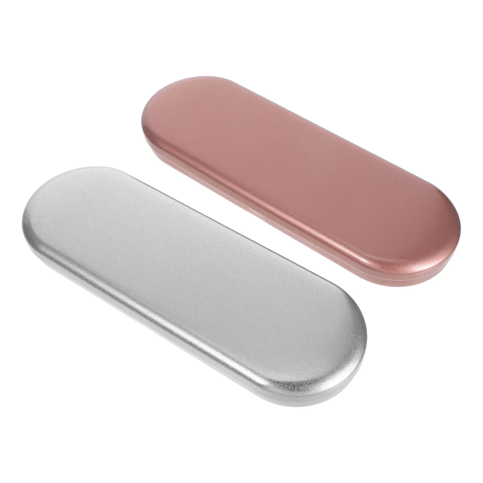 

4Pcs Metal Hinged Tin Boxes Nail Storage Organizer Manicure Tool Case Compact Portable Storage Box Home Travel Multipurpose
