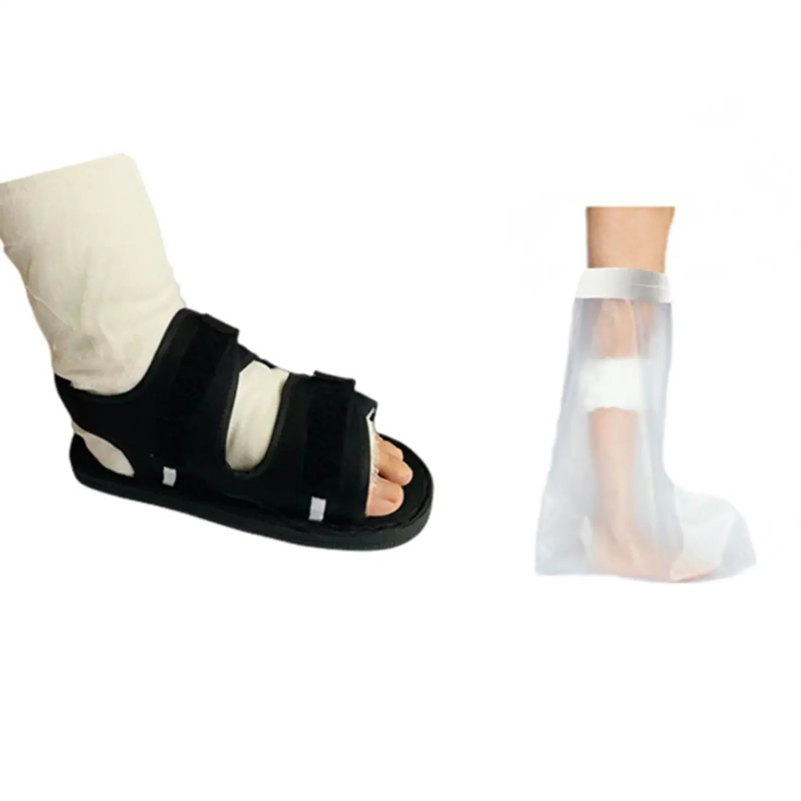 Breathable Gypsum Fracture and Foot Injury Shoes Orthopedic Support Brace Versatile for Walking